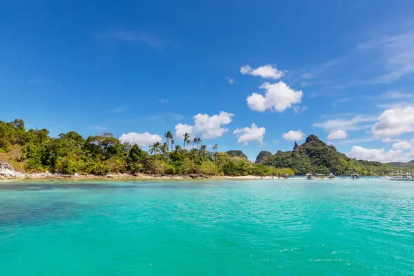 Incredibile vista panoramica sulla baia di mare — Foto Stock