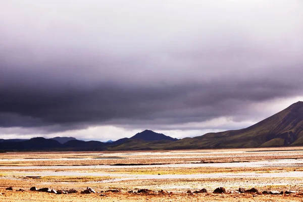 Terrain arctique accidenté — Photo