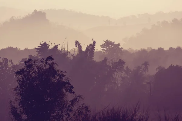 Paisagens rurais no norte da Tailândia — Fotografia de Stock