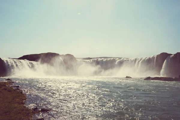 Paisagens dramáticas icelândicas — Fotografia de Stock