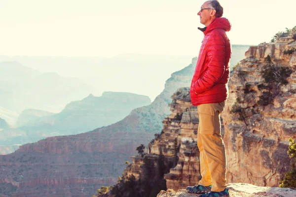 Wycieczka w grand canyon — Zdjęcie stockowe