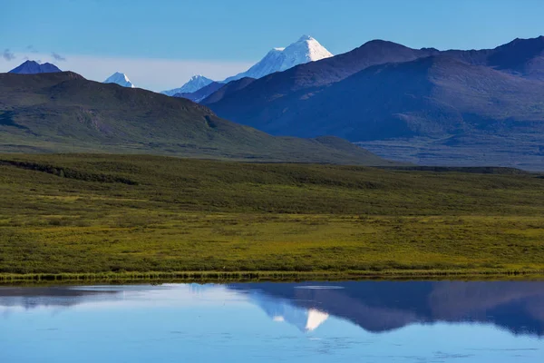 Malerische Berge von alaska — Stockfoto