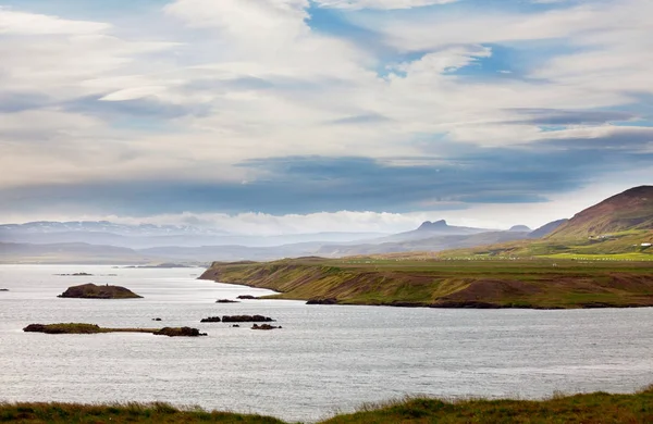 Das raue arktische Terrain Islands — Stockfoto