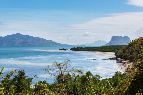 Increíble vista panorámica de la bahía del mar — Foto de Stock