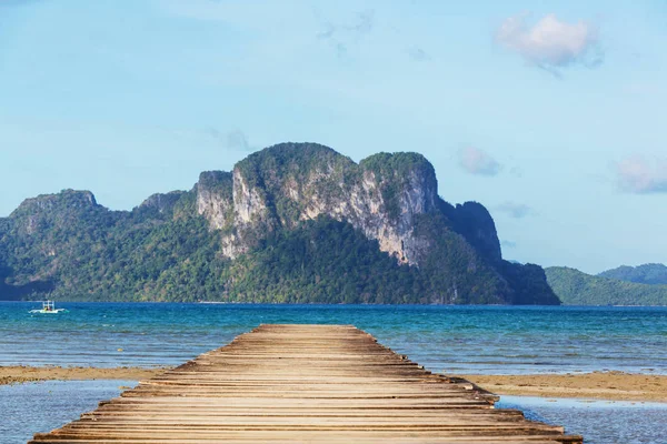 惊人的海湾风景 — 图库照片