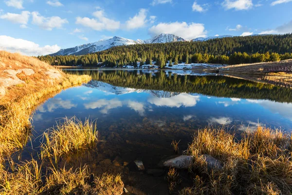 Bergslandskap i Colorado Rocky Mountains — Stockfoto