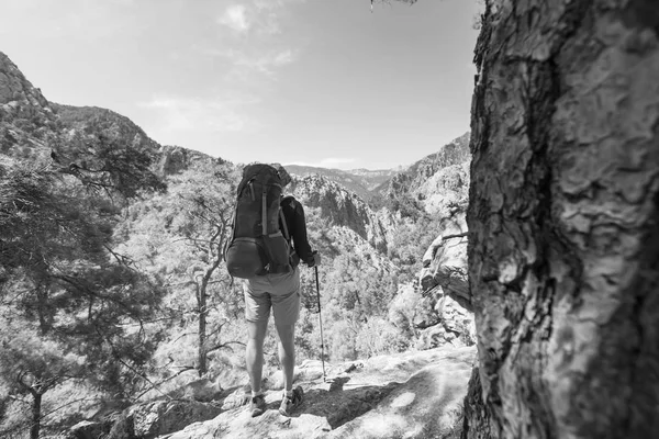 Wandern in berühmter lykischer Weise — Stockfoto