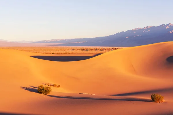Dunas de arena en el Parque Nacional Valle de la Muerte — Foto de Stock