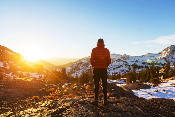 Wandelen in Sierra Nevada — Stockfoto