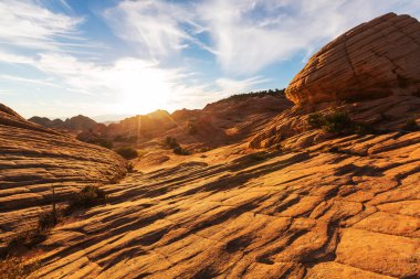 kumtaşı oluşumları Utah