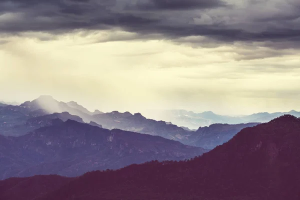 Berglandschaft in Mexiko — Stockfoto