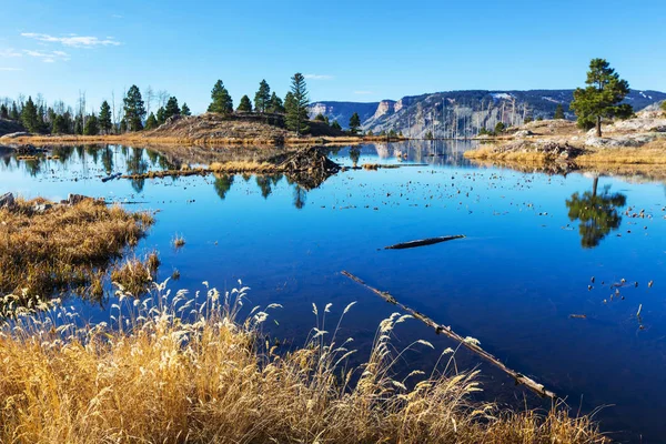 Bergslandskap i Colorado Rocky Mountains — Stockfoto