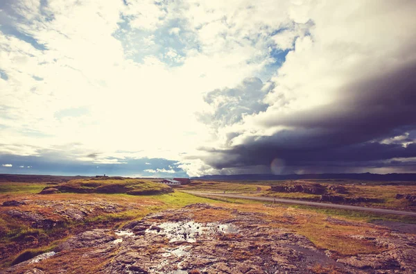 Terreno ártico áspero de Islandia — Foto de Stock