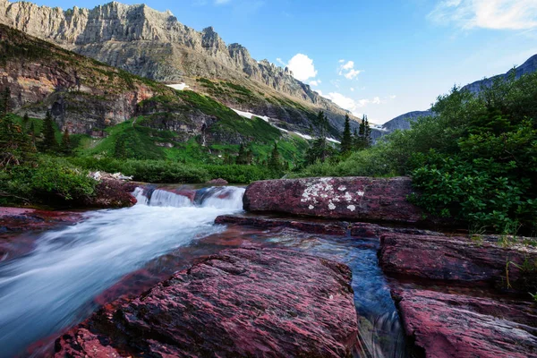 Národní park Glacier — Stock fotografie