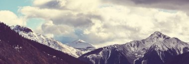 Colorado Rocky dağlarında dağ manzarası