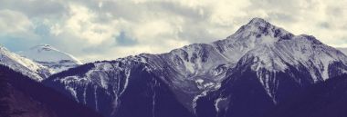 Colorado Rocky dağlarında dağ manzarası