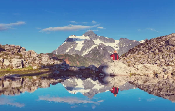 Mount Shuksan in Washington — Stockfoto