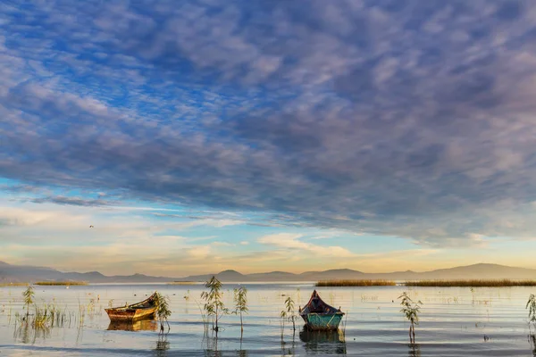 Barcos de pesca em México — Fotografia de Stock