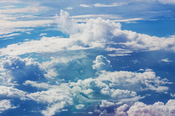 Beautiful view above clouds — Stock Photo, Image