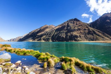 Güzel dağlarının Cordillera yükseltisidir manzaralar