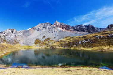 Güzel dağlarının Cordillera yükseltisidir manzaralar
