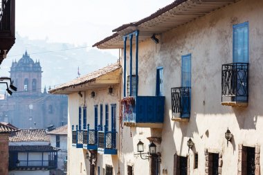 Güzel ünlü Cusco şehir 