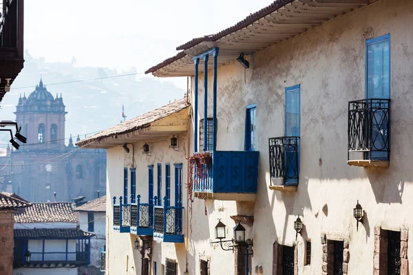 Hermosa ciudad famosa Cusco — Foto de Stock