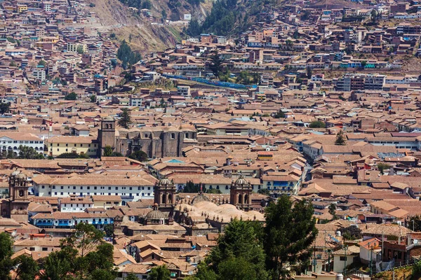 Bela cidade famosa Cusco — Fotografia de Stock