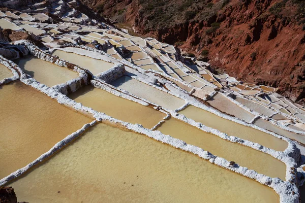 Estanques de sal Maras — Foto de Stock