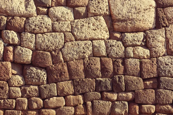 Inca wall in the city Macchu-Picchu — Stock Photo, Image