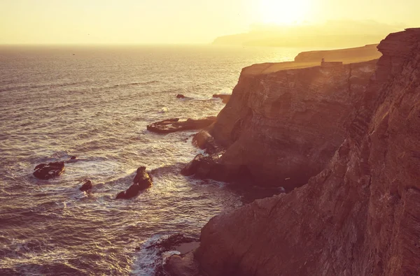 Beaux paysages côtiers dans la réserve nationale de Paracas — Photo