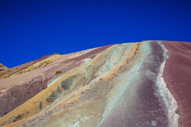 Montana de Siete Colores,  Rainbow Mountain. clipart