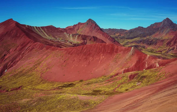 Montana de Siete Colores,  Rainbow Mountain. — 图库照片