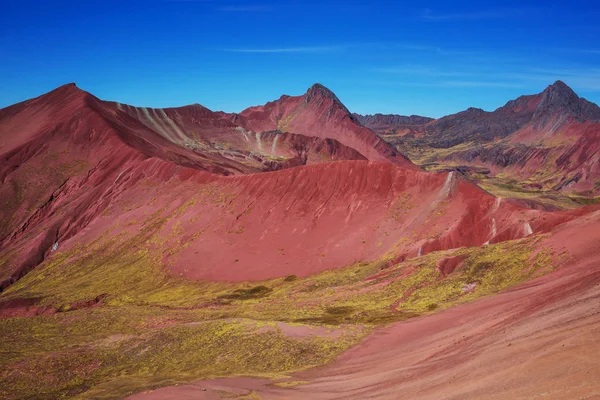 Montana de Siete Colores,  Rainbow Mountain. — Zdjęcie stockowe