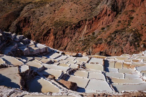 Maras salt ponds — Stock Photo, Image