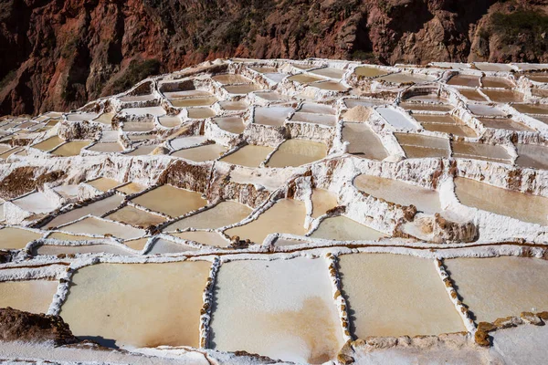 Сіль ставків Maras — стокове фото