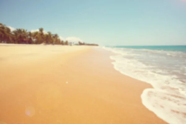 Serenità Sulla Spiaggia Tropicale Vista Panoramica — Foto Stock