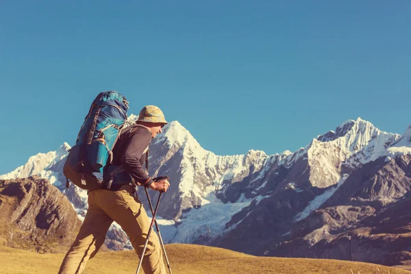 Peru adam uzun yürüyüşe çıkan kimse
