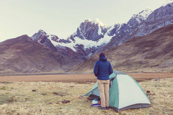 Peru adam uzun yürüyüşe çıkan kimse