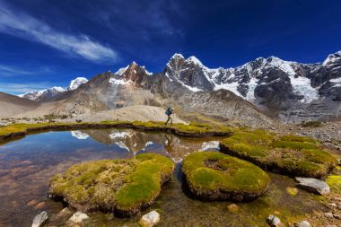 Peru adam uzun yürüyüşe çıkan kimse