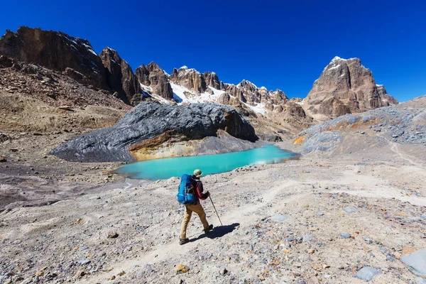 Peru adam uzun yürüyüşe çıkan kimse