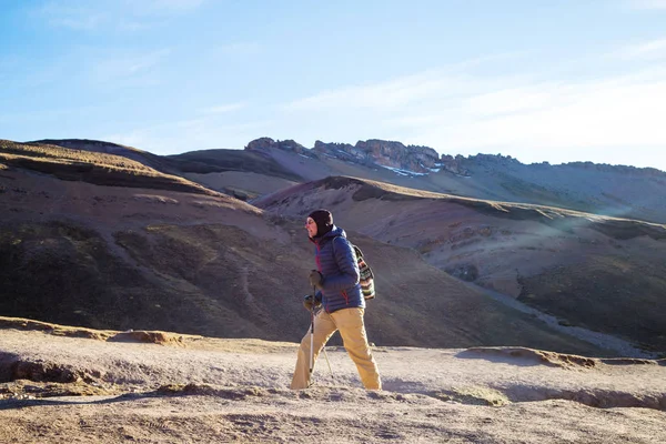 Peru adam uzun yürüyüşe çıkan kimse