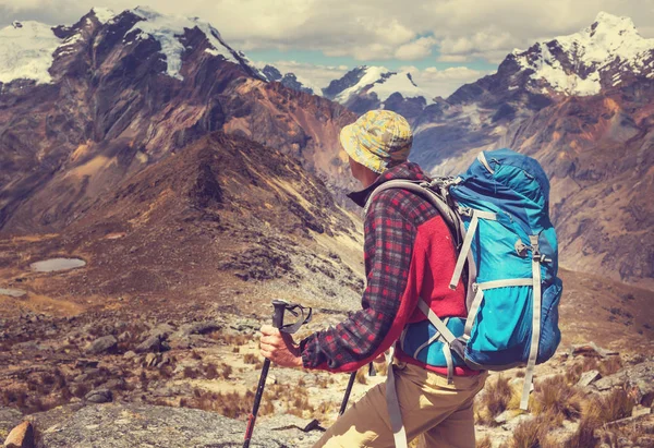 Peru adam uzun yürüyüşe çıkan kimse
