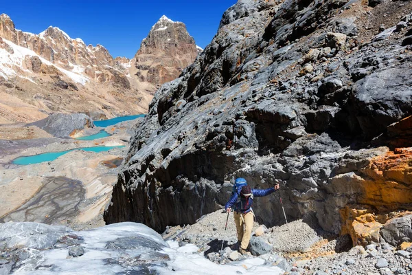 Peru adam uzun yürüyüşe çıkan kimse