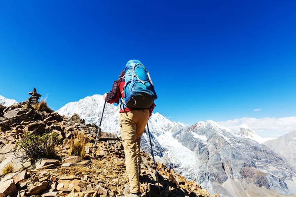 Peru adam uzun yürüyüşe çıkan kimse