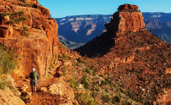 Hike in Grand Canyon — Stock Photo, Image