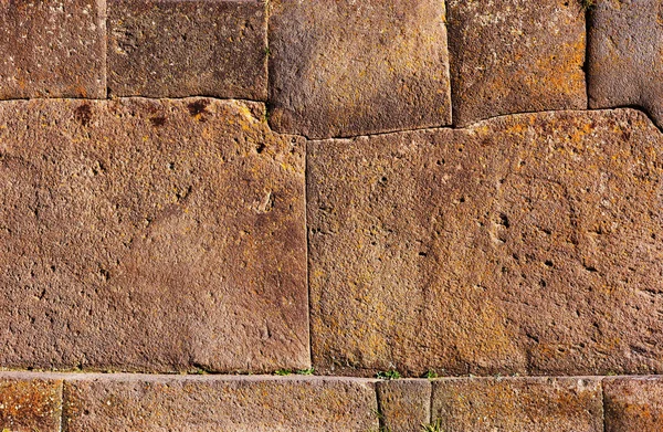 Inca muur in de stad Machu Picchu — Stockfoto