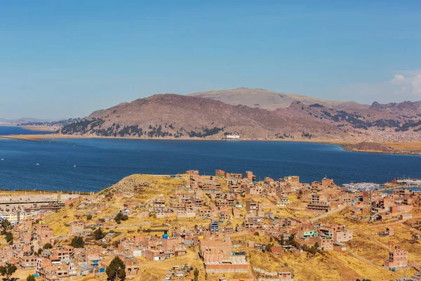 Titikaka see in peru — Stockfoto