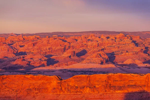 Sandstone formations in Utah — Stock Photo, Image