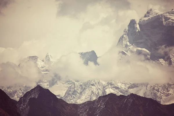 Mountains Sagarmatha Region Himalaya — Stock Photo, Image